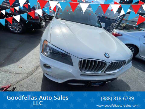 2012 BMW X3 for sale at Goodfellas Auto Sales LLC in Clifton NJ