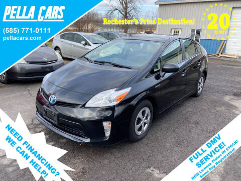 2013 Toyota Prius for sale at Pella Cars LLC in Brockport NY