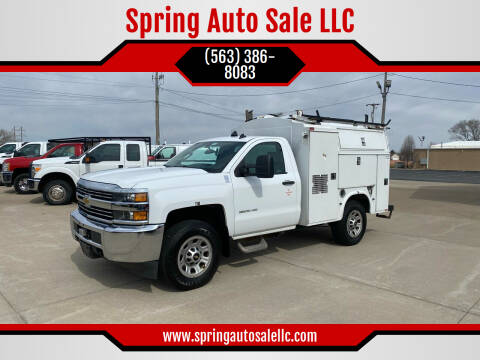 2015 Chevrolet Silverado 3500HD for sale at Spring Auto Sale LLC in Davenport IA