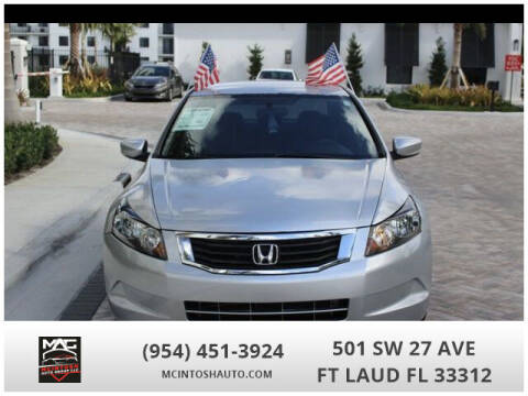 2011 Honda Accord for sale at McIntosh AUTO GROUP in Fort Lauderdale FL