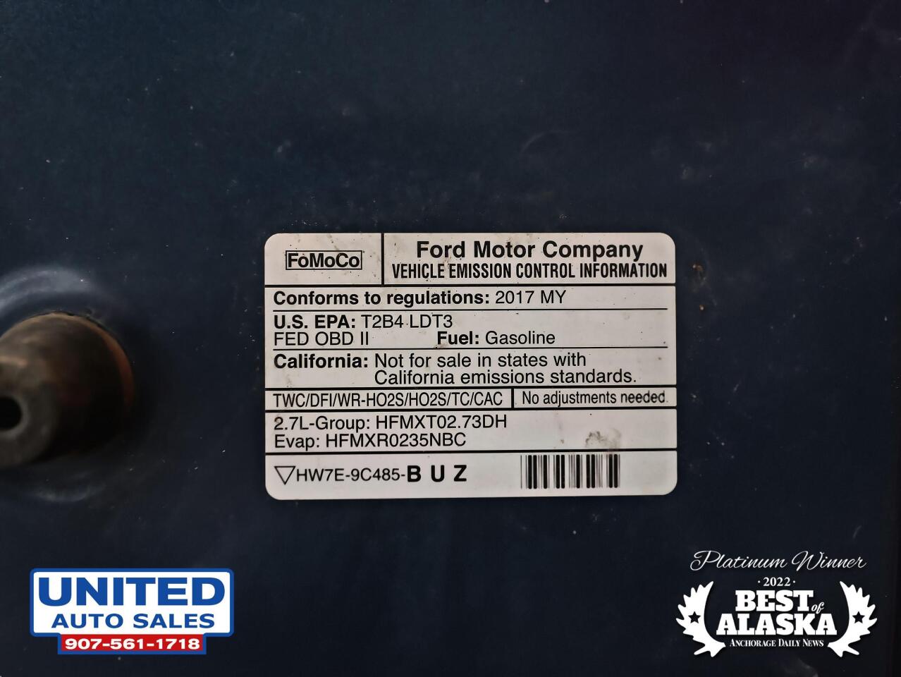 2017 Ford F-150 Lariat 4x4 4dr SuperCrew 5.5 ft. SB 82