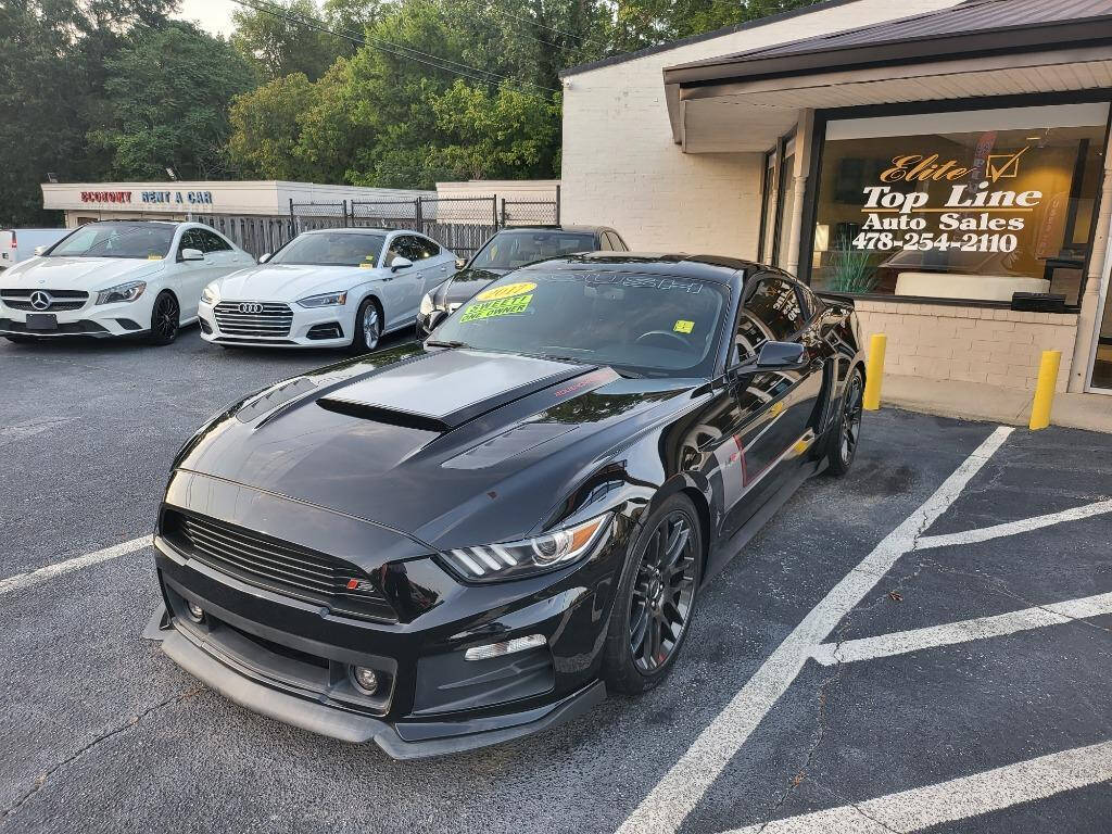 Black 2017 Ford Mustang GT GT 2dr Fastback 1