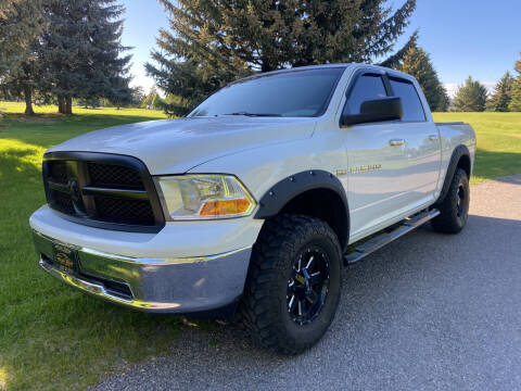 2012 RAM Ram Pickup 1500 for sale at BELOW BOOK AUTO SALES in Idaho Falls ID
