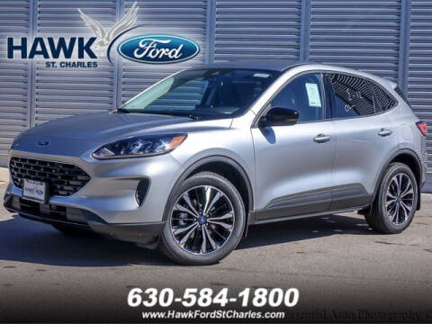 2022 Ford Escape for sale at Hawk Ford of St. Charles in Saint Charles IL