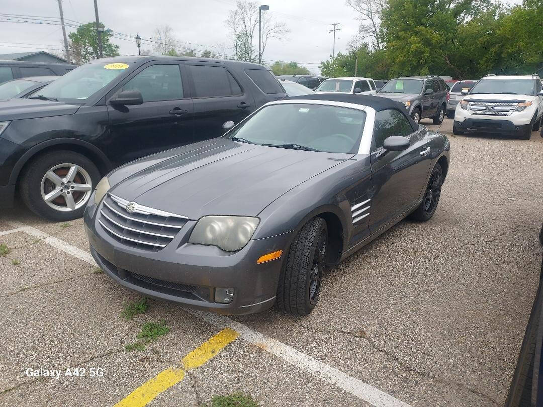 Gray 2005 Chrysler Crossfire Limited Convertible Limited 2dr Roadster 1