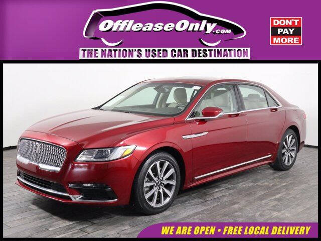 2017 lincoln continental select for sale