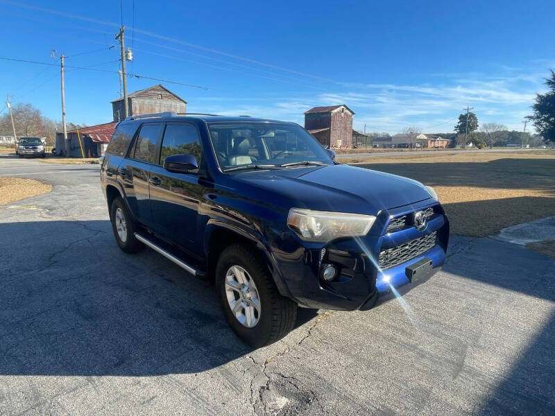 2016 Toyota 4Runner for sale at RAYMOND TURNER MOTORS in Pamplico SC