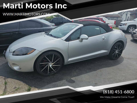 2008 Mitsubishi Eclipse Spyder for sale at Marti Motors Inc in Madison IL