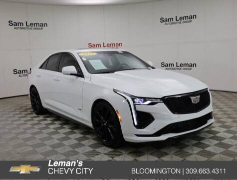 2021 Cadillac CT4-V for sale at Leman's Chevy City in Bloomington IL