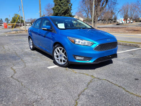 2015 Ford Focus for sale at CORTEZ AUTO SALES INC in Marietta GA