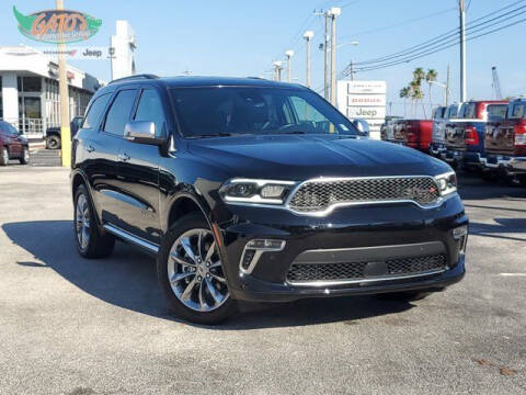 2021 Dodge Durango for sale at GATOR'S IMPORT SUPERSTORE in Melbourne FL