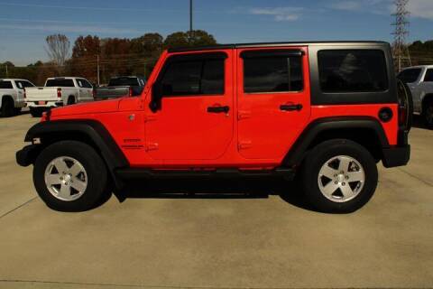 2013 Jeep Wrangler Unlimited for sale at Billy Ray Taylor Auto Sales in Cullman AL