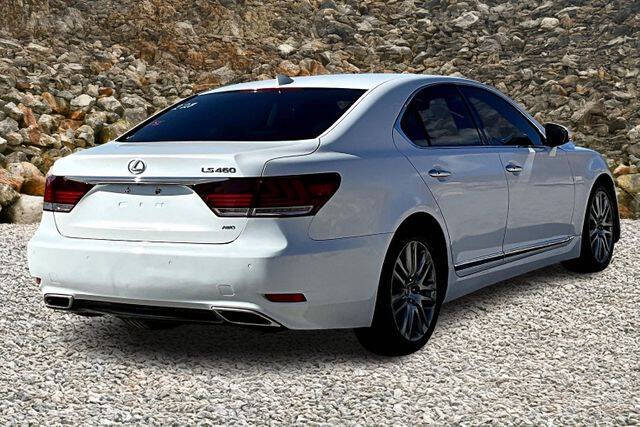 White 2014 Lexus LS 460 Base AWD 4dr Sedan 2