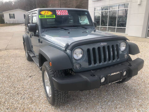 2015 Jeep Wrangler Unlimited for sale at Hurley Dodge in Hardin IL