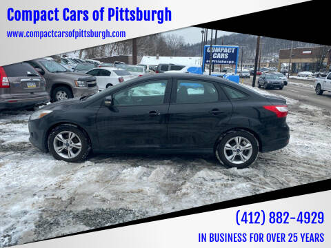 2013 Ford Focus for sale at Compact Cars of Pittsburgh in Pittsburgh PA