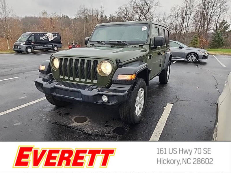 2021 Jeep Wrangler Unlimited for sale at Everett Chevrolet Buick GMC in Hickory NC