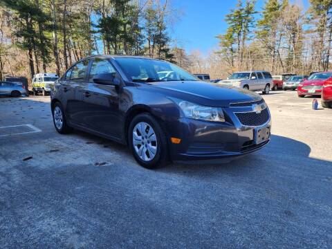 2014 Chevrolet Cruze for sale at Route 107 Auto Sales LLC in Seabrook NH