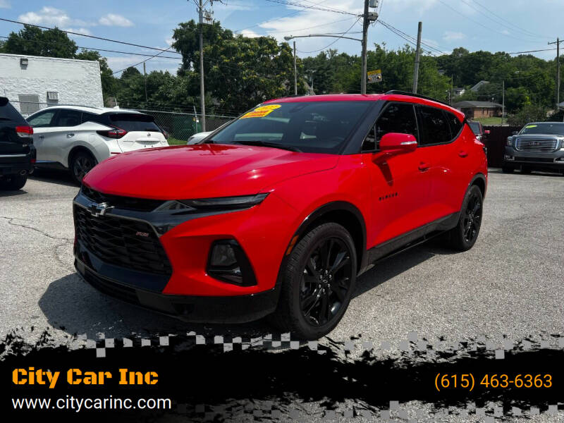 The new Chevrolet Blazer in Nashville