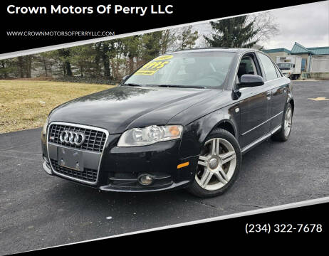 2008 Audi A4 for sale at Crown Motors Of Perry LLC in Canton OH