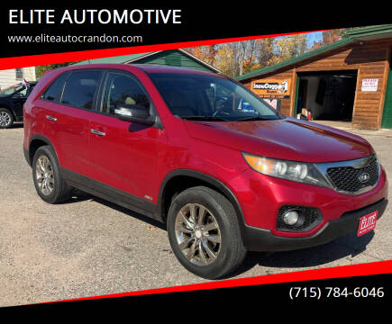 2011 Kia Sorento for sale at ELITE AUTOMOTIVE in Crandon WI