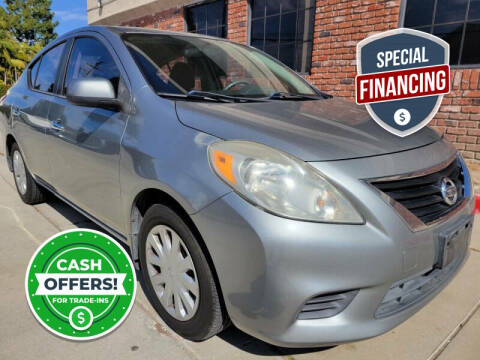2013 Nissan Versa for sale at GT Autos Direct in Garden Grove CA