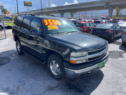 2003 Chevrolet Tahoe for sale at Texas 1 Auto Finance in Kemah TX