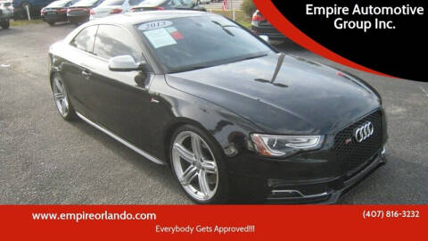 2013 Audi S5 for sale at Empire Automotive Group Inc. in Orlando FL