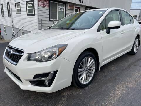 2015 Subaru Impreza for sale at OZ BROTHERS AUTO in Webster NY