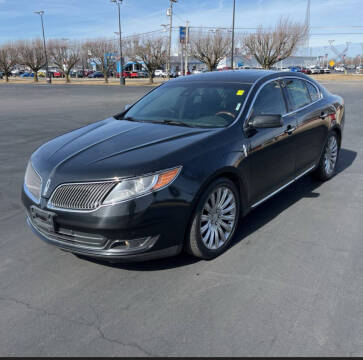 2013 Lincoln MKS for sale at C&C Affordable Auto sales and service. in Tipp City OH