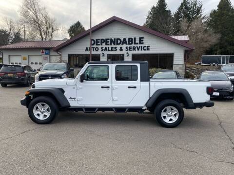 2020 Jeep Gladiator for sale at Dependable Auto Sales and Service in Binghamton NY