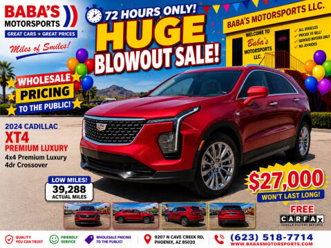 2024 Cadillac XT4