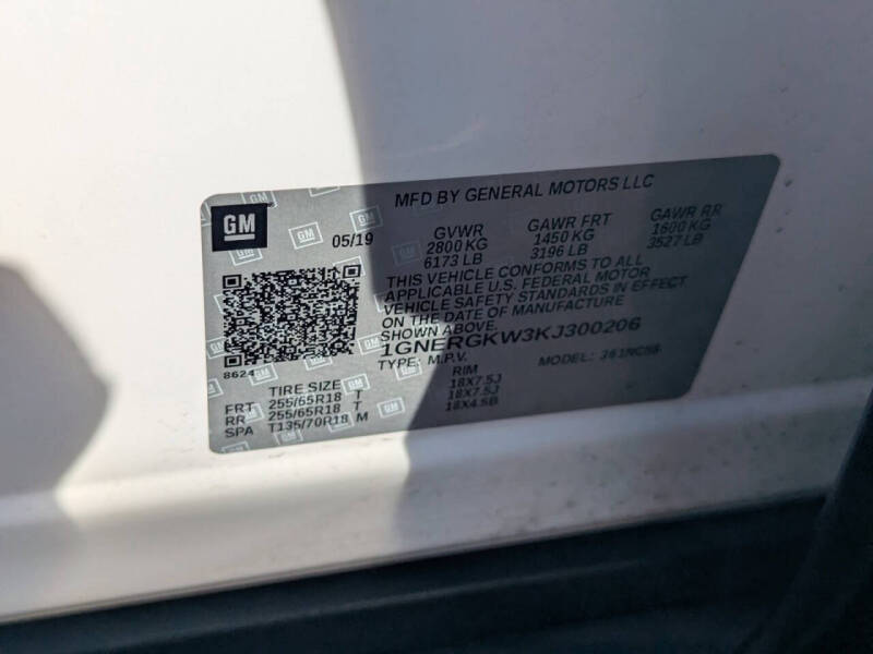 2019 Chevrolet Traverse LT Cloth