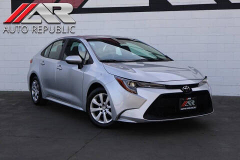 2021 Toyota Corolla for sale at Auto Republic Fullerton in Fullerton CA