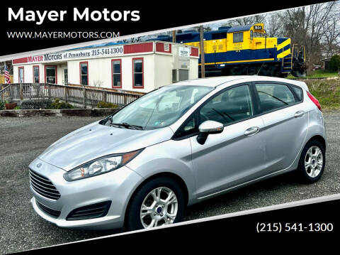 2015 Ford Fiesta for sale at Mayer Motors in Pennsburg PA