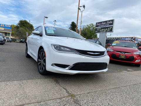2015 Chrysler 200 for sale at Save Auto Sales in Sacramento CA