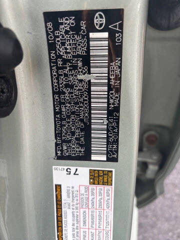 2009 Toyota Prius Standard