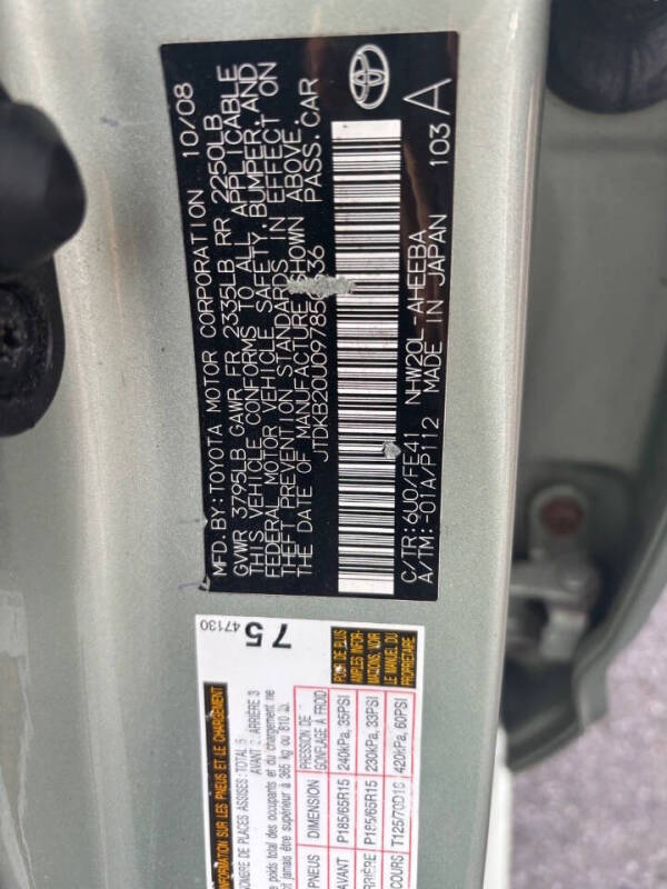 2009 Toyota Prius Standard