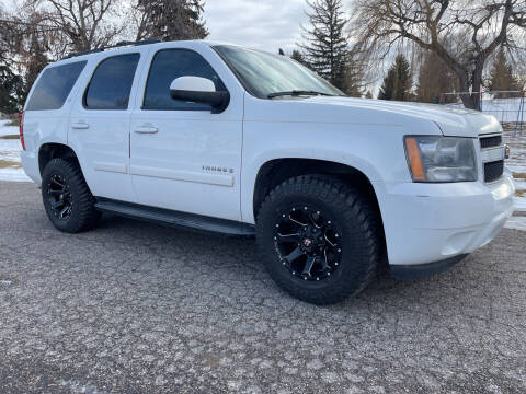2007 Chevrolet Tahoe for sale at BELOW BOOK AUTO SALES in Idaho Falls ID
