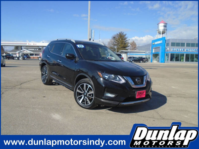 2020 Nissan Rogue for sale at DUNLAP MOTORS INC in Independence IA