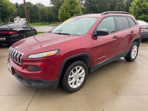 2016 Jeep Cherokee for sale at Azteca Auto Sales LLC in Des Moines IA