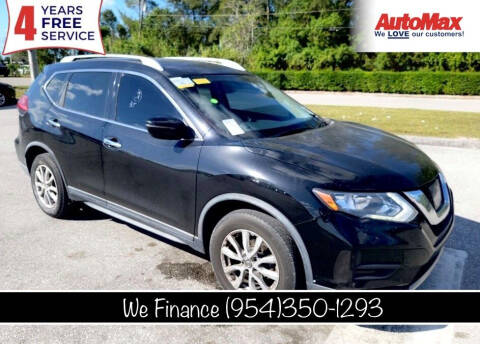 2017 Nissan Rogue for sale at Auto Max in Hollywood FL