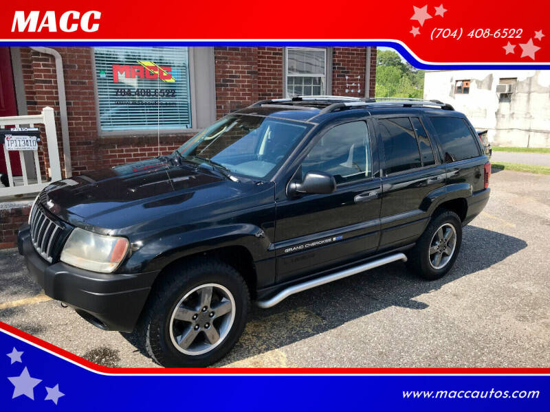 2004 Jeep Grand Cherokee for sale at MACC in Gastonia NC