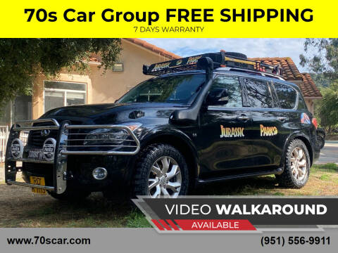 2014 Infiniti QX80 for sale at 70s Car Group       FREE SHIPPING in Riverside CA