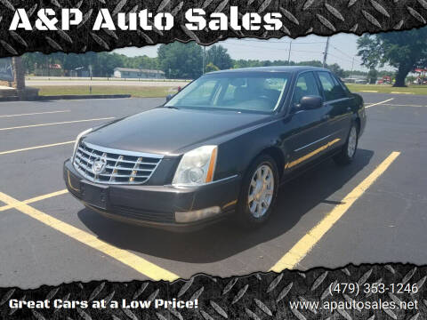 2008 Cadillac DTS for sale at A&P Auto Sales in Van Buren AR