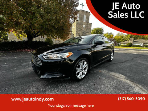2014 Ford Fusion for sale at JE Auto Sales LLC in Indianapolis IN