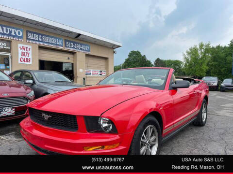 2005 Ford Mustang for sale at USA Auto Sales & Services, LLC in Mason OH