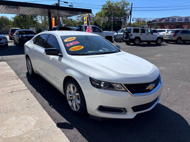 2016 Chevrolet Impala for sale at Michael Johnson @ Allens Auto Sales Hopkinsville in Hopkinsville, KY