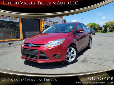 2014 Ford Focus for sale at Lehigh Valley Truck n Auto LLC. in Schnecksville PA