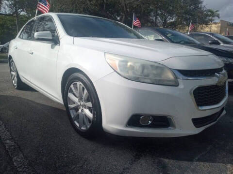 2015 Chevrolet Malibu for sale at ROYALTON MOTORS in Plantation FL