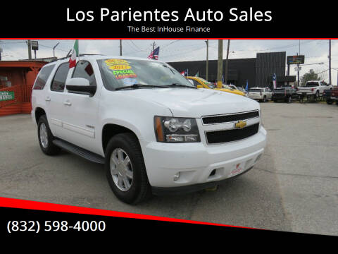 2012 Chevrolet Tahoe for sale at Los Parientes Auto Sales in Houston TX